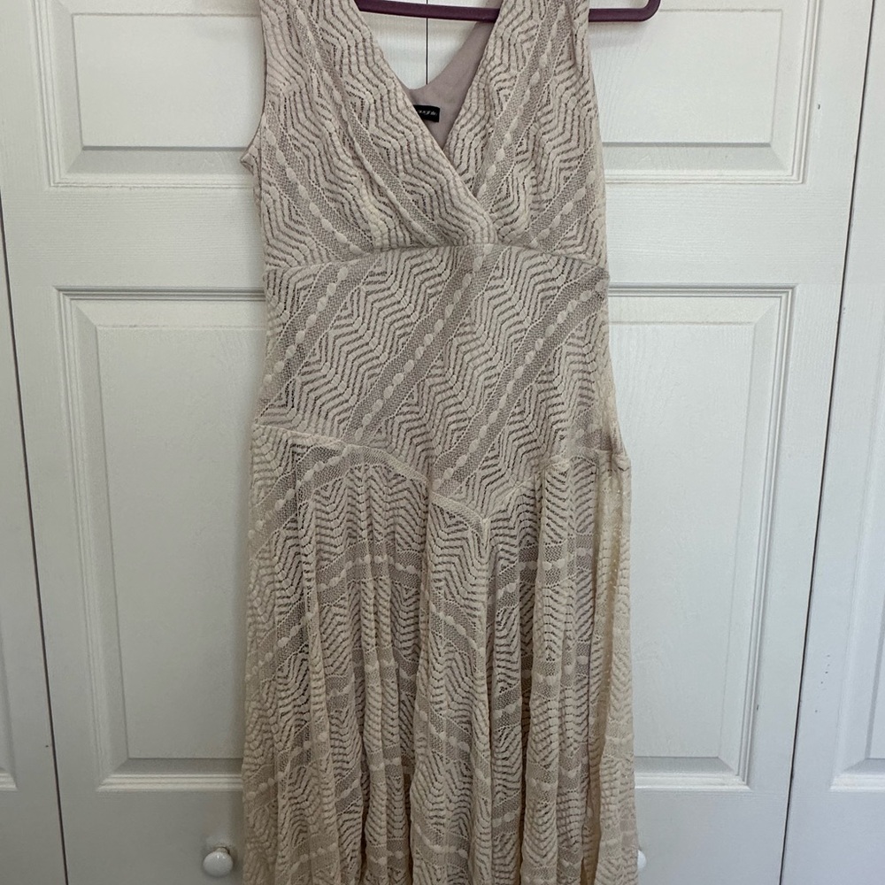 Elegant Lace Sleeveless Dress